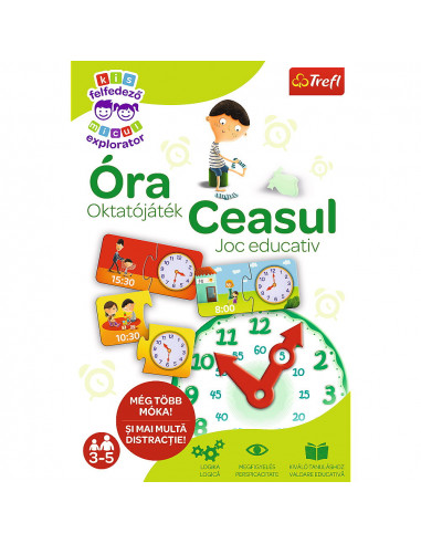 Joc Educativ Invata Ceasul Micului Explorator,01986