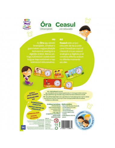 Joc Educativ Invata Ceasul Micului Explorator,01986