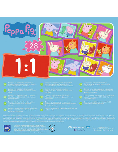 Joc Trefl Domino Peppa Pig,02066