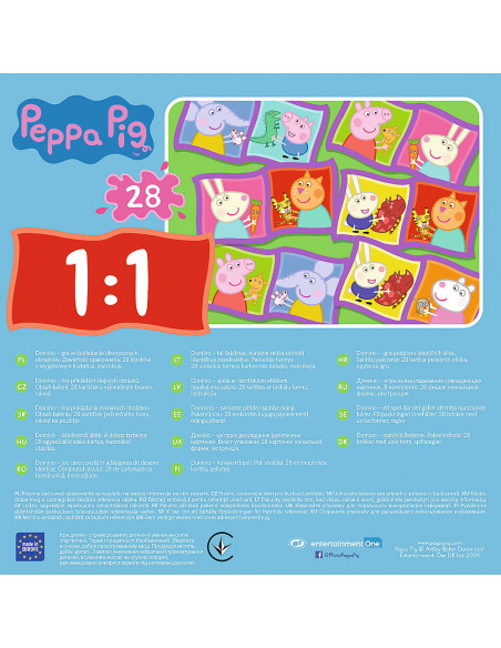 Joc Trefl Domino Peppa Pig,02066