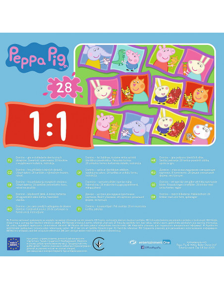 Joc Trefl Domino Peppa Pig,02066