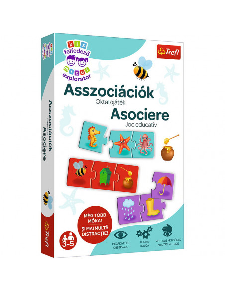 Joc Educativ Invata Prin Asociere Micul Explorator,01984
