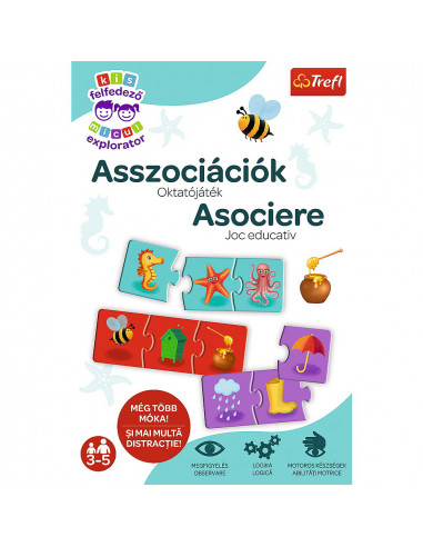 Joc Educativ Invata Prin Asociere Micul Explorator,01984