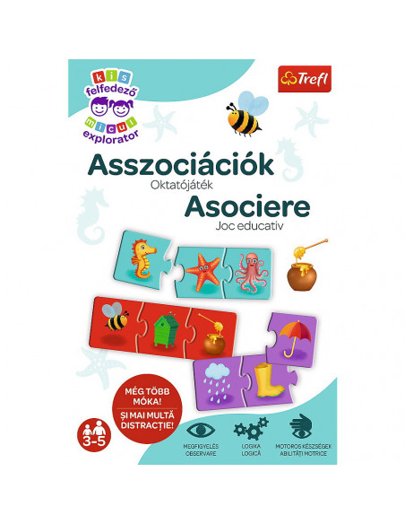Joc Educativ Invata Prin Asociere Micul Explorator,01984