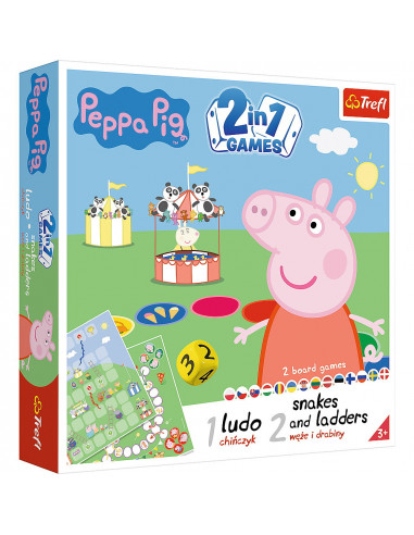 Joc Peppa Pig 2in1 Ludo Si Serpisori Scari,02067