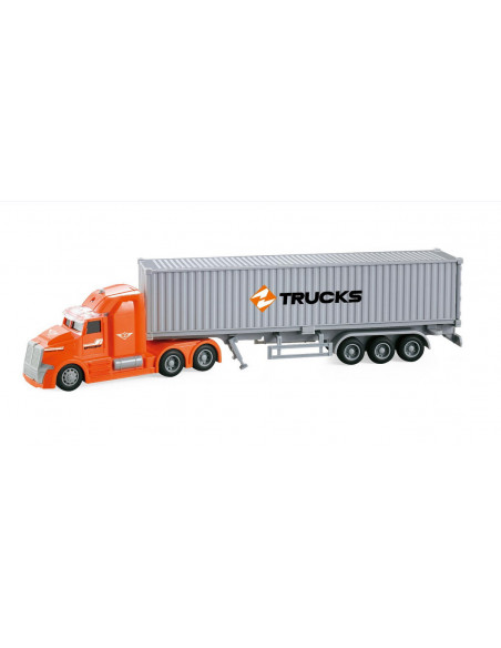 Camion Tir Fast Delivery Frictiune Lumini Si Sunete Scara