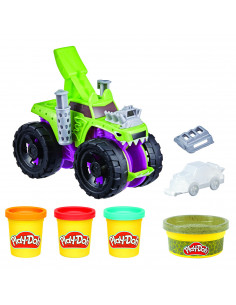 Play Doh Set Monster Truck Chompin Monster Truck,F1322 2