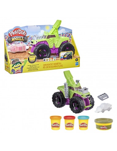 Play Doh Set Monster Truck Chompin Monster Truck,F1322 Play Doh Set Monster Truck Chompin Monster Truck,F1322
