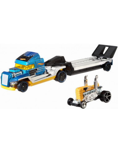 Set Camion Si Masina Sport Hot Wheels Steel Power,MTBDW51_CGC18