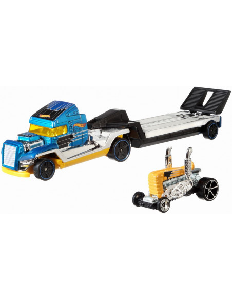 Set Camion Si Masina Sport Hot Wheels Steel Power,MTBDW51_CGC18