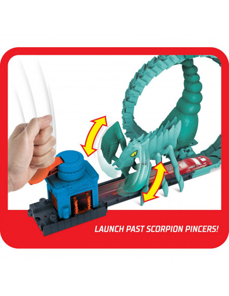 Hot Wheels City Cursa Cu Obstacol Atacul