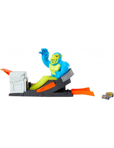 Hot Wheels City Cursa Cu Obstacol Atacul Gorilei,MTFNB05_GTT66