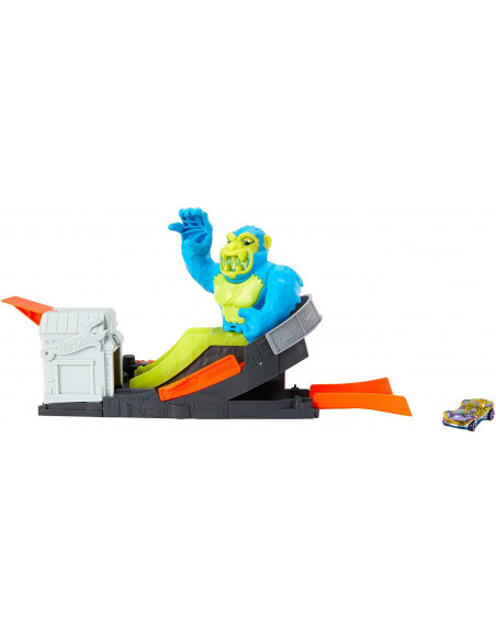 Hot Wheels City Cursa Cu Obstacol Atacul Gorilei,MTFNB05_GTT66