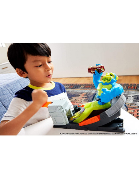 Hot Wheels City Cursa Cu Obstacol Atacul Gorilei,MTFNB05_GTT66