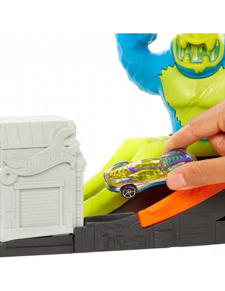 Hot Wheels City Cursa Cu Obstacol Atacul Gorilei,MTFNB05_GTT66