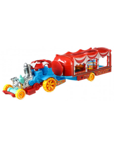 Set Camion Si Masina Sport Hot Wheels Carnival