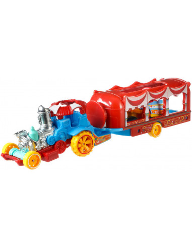 Set Camion Si Masina Sport Hot Wheels Carnival