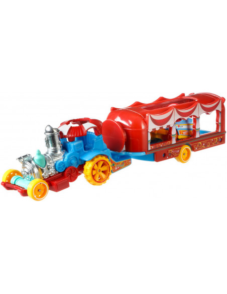Set Camion Si Masina Sport Hot Wheels Carnival