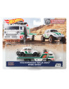 Hot Wheels Transportator Wide Open Cu Masinuta Volkswagen Baja