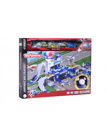 Majorette Set Aeroport Cu Peste 100 De Accesorii,212050018038
