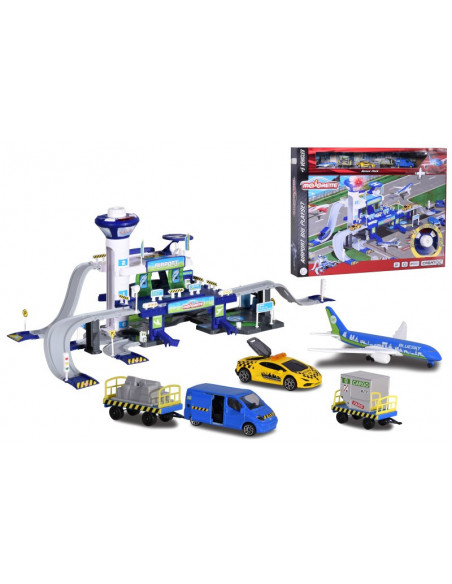 Majorette Set Aeroport Cu Peste 100 De Accesorii,212050018038