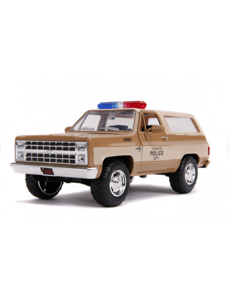 Macheta Metalica 1980 Chevy Police K5 Scara 1 La 24,253255003