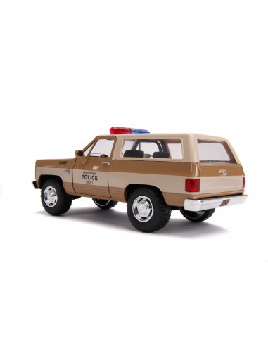 Macheta Metalica 1980 Chevy Police K5 Scara 1 La 24,253255003