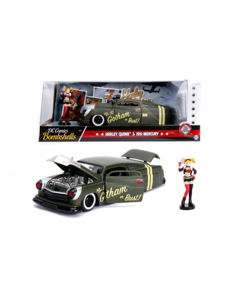 Dc Comics Bombshells 1951 Mercury Harley Quinn Scara 1 La