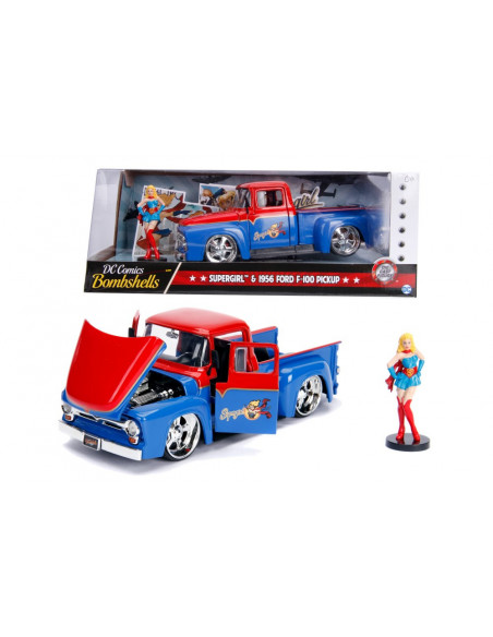 Dc Comics Bombshells 1956 Ford Super Girl Scara 1 La