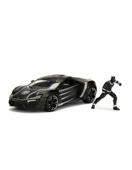 Masinuta Marvel Avengers Lykan Hypersport Black Panther Scara 1