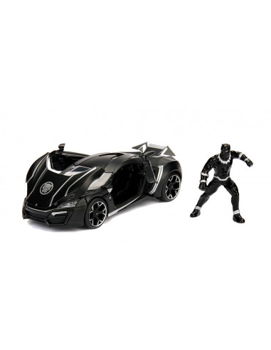 Masinuta Marvel Avengers Lykan Hypersport Black Panther Scara 1