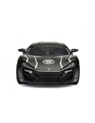 Masinuta Marvel Avengers Lykan Hypersport Black Panther Scara 1