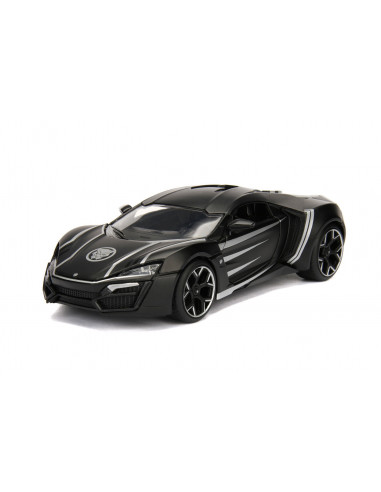 Masinuta Marvel Avengers Lykan Hypersport Black Panther Scara 1