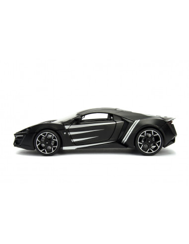 Masinuta Marvel Avengers Lykan Hypersport Black Panther Scara 1