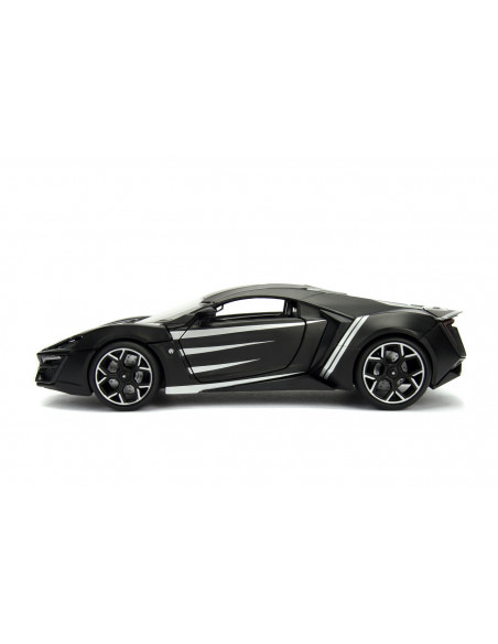 Masinuta Marvel Avengers Lykan Hypersport Black Panther Scara 1