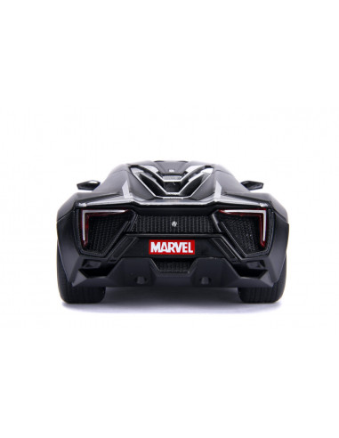 Masinuta Marvel Avengers Lykan Hypersport Black Panther Scara 1