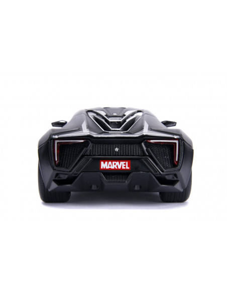 Masinuta Marvel Avengers Lykan Hypersport Black Panther Scara 1