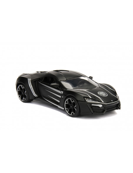 Masinuta Marvel Avengers Lykan Hypersport Black Panther Scara 1
