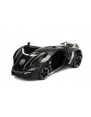 Masinuta Marvel Avengers Lykan Hypersport Black Panther Scara 1
