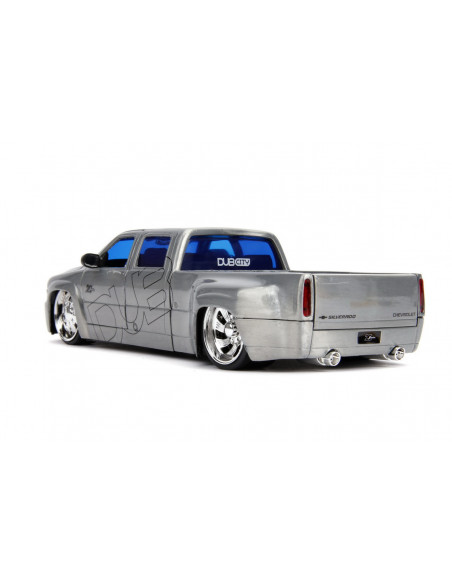 Macheta Metalica Chevy Silverado 1999 Scara 1 La 24,253745016