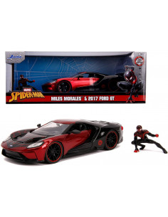 Masina Metalica Spider-man Ford Gt 2017 Miles Morales,253225008