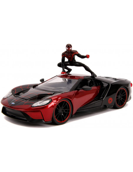 Masina Metalica Spider-man Ford Gt 2017 Miles Morales,253225008