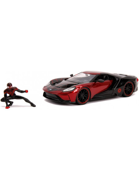 Masina Metalica Spider-man Ford Gt 2017 Miles Morales,253225008