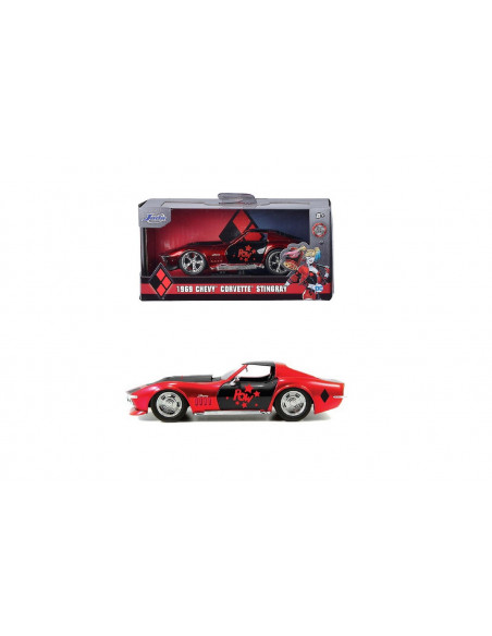 Masina Metalica Harley Quinn 1969 Corvette Stingray Scara 1 La
