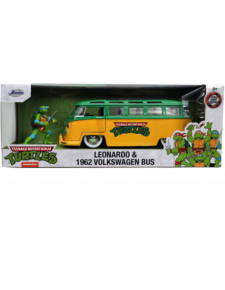 Masina Metalica Vw 1962 Testoasele Ninja Leonardo Scara 1 La