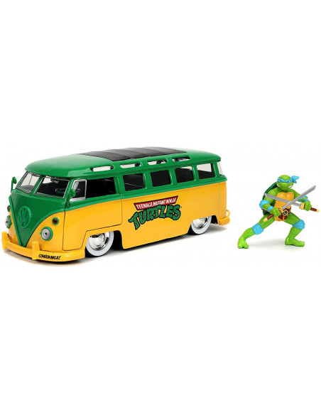 Masina Metalica Vw 1962 Testoasele Ninja Leonardo Scara 1 La