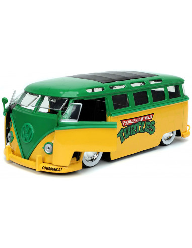 Masina Metalica Vw 1962 Testoasele Ninja Leonardo Scara 1 La