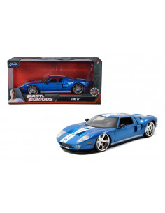 Masinuta Fast And Furious 2005 Ford Gt Scara 1:24,253203013