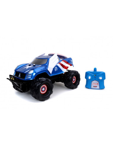Masinuta Cu Telecomanda Marvel Rc Captain America Scara