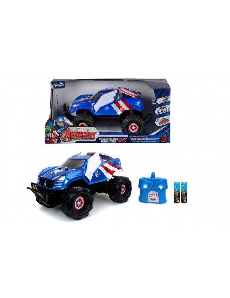 Masinuta Cu Telecomanda Marvel Rc Captain America Scara